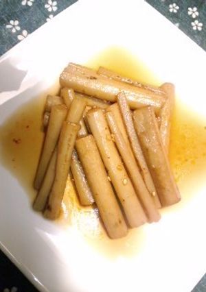 ごぼうのラー油漬け-レシピのメイン写真