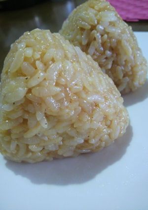 豚丼のタレでおにぎり～！-レシピのメイン写真
