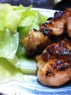 塩麹de鶏ムネ肉の塩焼き-レシピのメイン写真