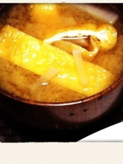 出し汁から☆大根と油揚げのお味噌汁-レシピのメイン写真