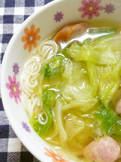 5分で出来ちゃう簡単☆洋風にゅうめん☆彡-レシピのメイン写真
