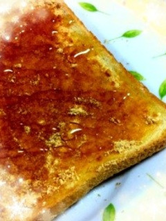 簡単☆甘ぁ〜いトースト*きなこハニー-レシピのメイン写真