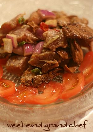 マグロと豚肉のマリネ　フィリピン風-レシピのメイン写真