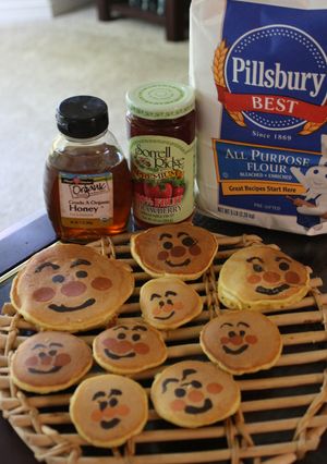 可愛いパンケーキ-レシピのメイン写真