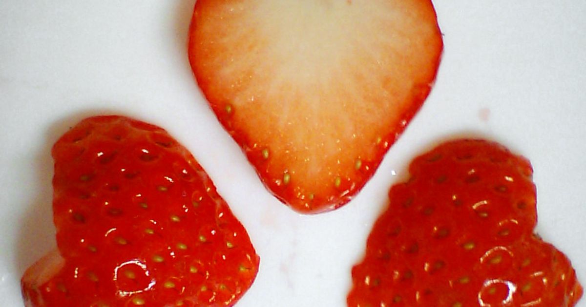 Lovelyハートのいちごちゃん by なおなお1022 【クックパッド