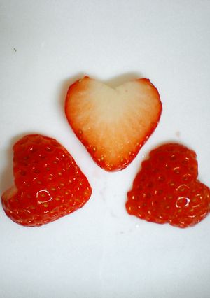 Lovelyハートのいちごちゃん-レシピのメイン写真