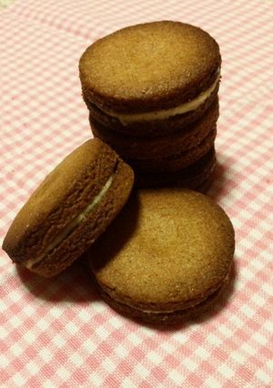 全粒粉のチーズサンドクッキー-レシピのメイン写真