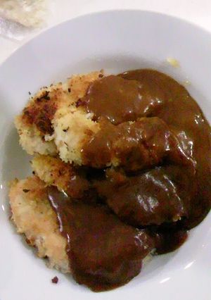 鶏胸肉のパン粉焼き-レシピのメイン写真