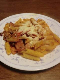 簡単ペンネアラビアータ-レシピのメイン写真