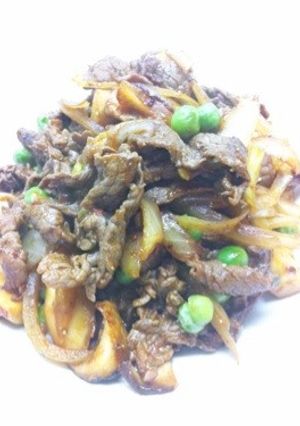 牛肉とエリンギのケチャップ炒め-レシピのメイン写真