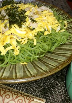 安っ旨っ楽っ！塩糀で鶏ムネ☆瓦そば-レシピのメイン写真