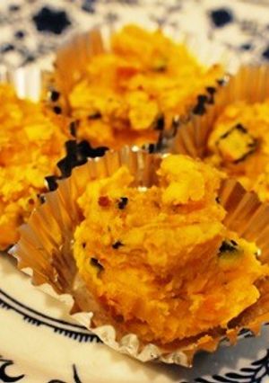 手軽にお菓子♪カボチャのスイートポテト風-レシピのメイン写真