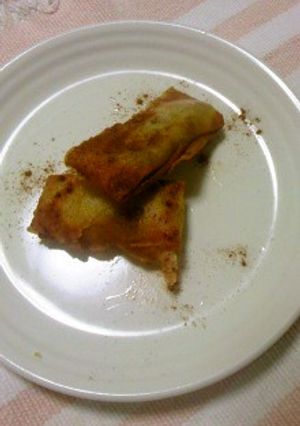 春巻きの皮で！簡単スイートポテトパイ♪-レシピのメイン写真