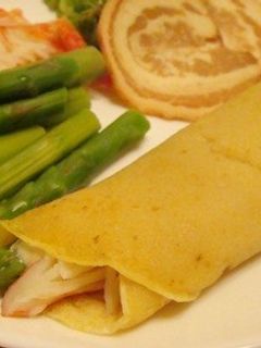 カレー風味のコナモン手巻き-レシピのメイン写真