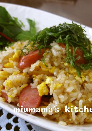 ＊ウィンナーとじゃこのチャーハン＊-レシピのメイン写真
