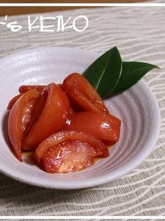 【農家のレシピ】トマトの酢醤油漬け-レシピのメイン写真