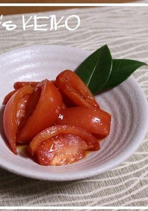 【農家のレシピ】トマトの酢醤油漬け-レシピのメイン写真