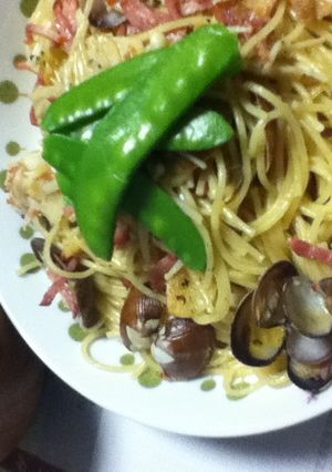 あさりとベーコンのパスタ-レシピのメイン写真