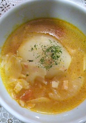 新たまねぎまるごこ塩麹スープ-レシピのメイン写真