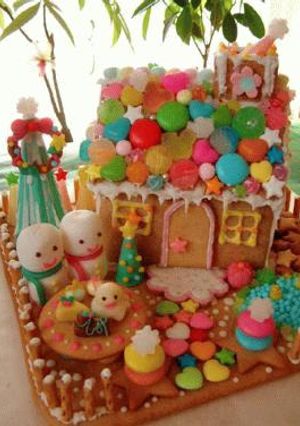 .。.:*・゜゜・*:.。. .。.:*・お菓子の家☆カラフルバージョン.。.:*・゜゜・*:.。. .。.:*・-レシピのメイン写真