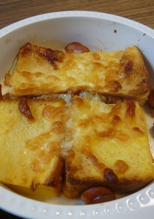 ふんわり♪オーブンでフレンチトースト-レシピのメイン写真