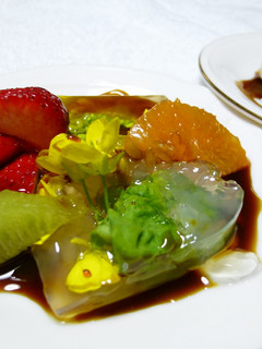 菜の花畑の寒天デザート♬-レシピのメイン写真