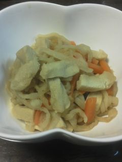 高野豆腐入り切干し大根の煮物-レシピのメイン写真
