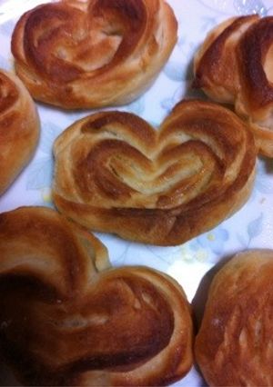 レンジ発酵パンdeデニッシュ風パン-レシピのメイン写真