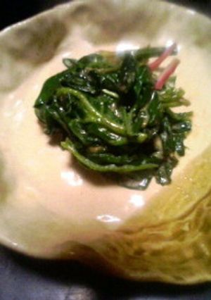 プレ農家めし◆ほうれん草のマヨネーズ炒め-レシピのメイン写真