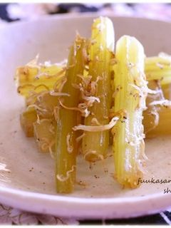 春の味覚〜♪ふきのジャコ炒め-レシピのメイン写真