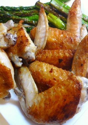 鶏手羽先と手羽中の塩焼き-レシピのメイン写真