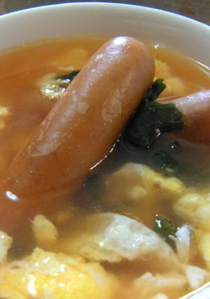 ササッとパリッと！！トマトスープ♪-レシピのメイン写真