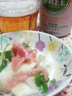 生ハムと大根のサラダ-レシピのメイン写真