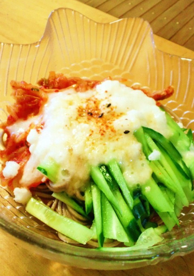＊ちゅるるん♪簡単とろろ蕎麦＊-レシピのメイン写真