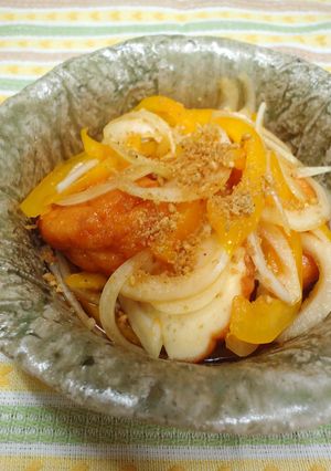 絹あげの中華風甘酢漬け-レシピのメイン写真