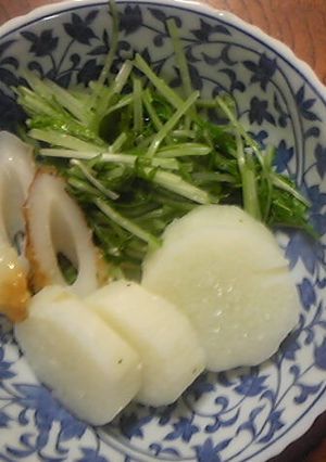 山芋と水菜の塩麹煮-レシピのメイン写真