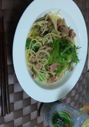 簡単☆春風味和風スパゲティ-レシピのメイン写真