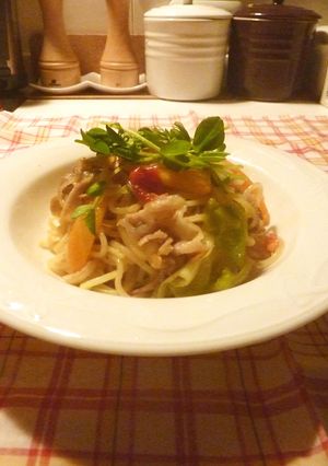 簡単☆塩麹で☆ガーリック塩焼きそば-レシピのメイン写真
