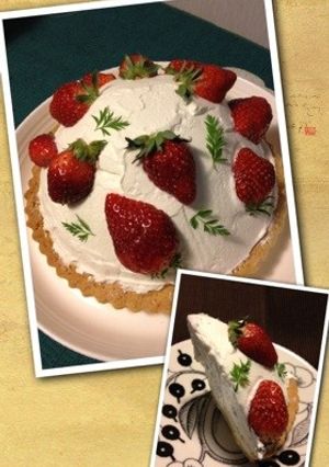 クリームチーズとホワイトチョコのタルト-レシピのメイン写真