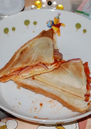 バターの香りのホットサンド-レシピのメイン写真