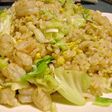 エビとキャベツのオイスターチャーハン