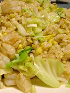 エビとキャベツのオイスターチャーハン-レシピのメイン写真