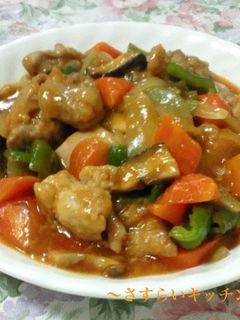 〜簡単!鶏肉でヘルシー☆酢豚風〜-レシピのメイン写真