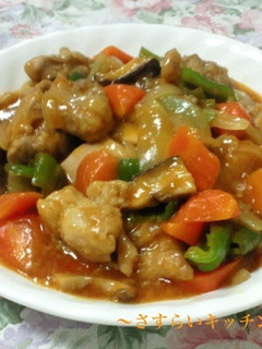 〜簡単!鶏肉でヘルシー☆酢豚風〜-レシピのメイン写真