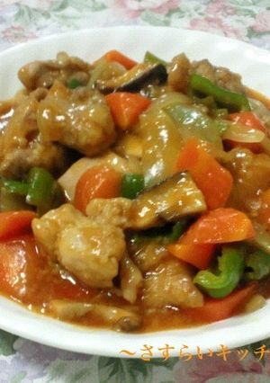 〜簡単!鶏肉でヘルシー☆酢豚風〜-レシピのメイン写真