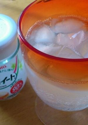 お手軽ヘルシーレモンスカッシュ-レシピのメイン写真