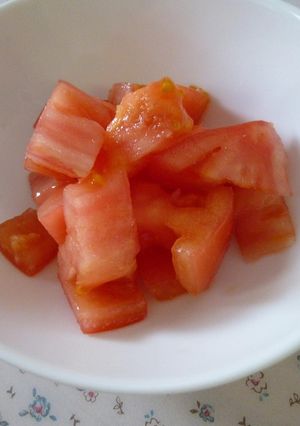 生姜風味のトマト-レシピのメイン写真