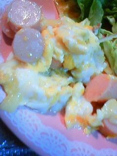 ウインナーエッグ-レシピのメイン写真