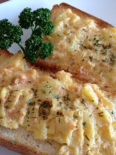 明太ポテトトースト-レシピのメイン写真