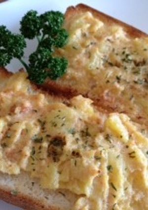 明太ポテトトースト-レシピのメイン写真
